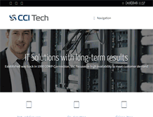Tablet Screenshot of ccitech.com
